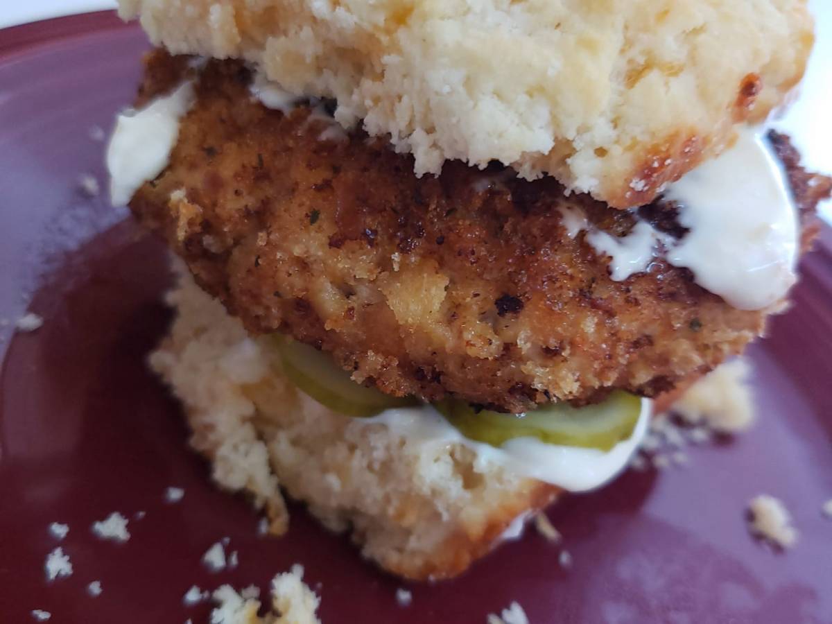 Chicken and Biscuit&nbsp;Sammie